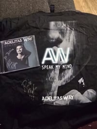 Exclusive Speak My Mind T shirt and CD bundle 