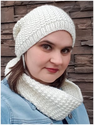 Image of Snowprints Winter Accessory Set Knitting Pattern