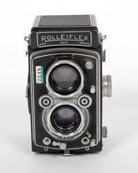 Image 2 of Rolleiflex 6X6 Medium format camera TLR Automat Model 3 Tessar 75mm F3.5 #2548