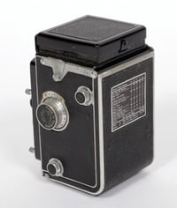 Image 4 of Rolleiflex 6X6 Medium format camera TLR Automat Model 3 Tessar 75mm F3.5 #2548