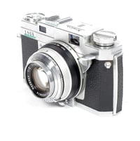 Image 3 of Konica III 35mm rangefinder film camera with 48mm F2 Hexanon lens TESTED #1868