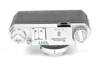 Image 7 of Konica III 35mm rangefinder film camera with 48mm F2 Hexanon lens TESTED #1868