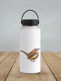 Image 2 of Carolina Wren Bird Vinyl Sticker