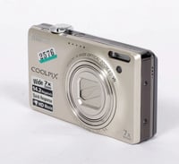 Image 3 of Nikon Coolpix S6000 compact digital camera + battery + charger TESTED #2576