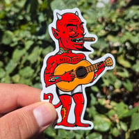 El Diablito Vinyl Sticker