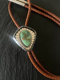 Image 1 of Australian Variscite Bolo Tie