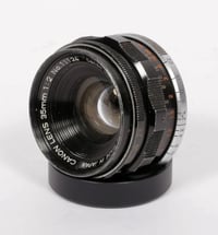 Image 3 of Canon Leica M39 LTM Screw mount 35mm f/2 Lens #2595