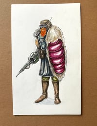 Science Fantasy Warrior [Original Art]