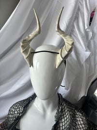 Image 1 of Bone succubus Glitter Horns | L