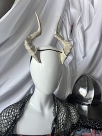 Image 5 of Bone succubus Glitter Horns | L