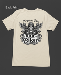Image 6 of For the Biker Ride the Biker Tee