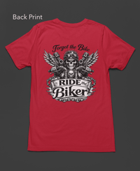 Image 5 of For the Biker Ride the Biker Tee