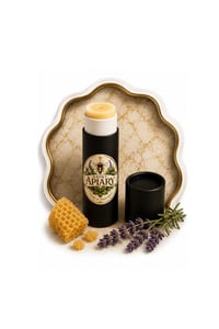 Image 1 of Saint Apiary Natural Beeswax Lavender Lip Balm Tube - 13g