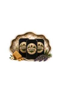 Image 1 of Saint Apiary Natural Beeswax & Lavendar Lip Balm - 13g / 3 Pack (2̶6̶.̶9̶9̶)