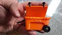 Image 3 of Yeti Cooler w/Handle & Wheels