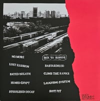 Image 2 of Invertebrates '' Sick to Survive '' LP