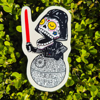 Calavera Vader Vinyl Sticker