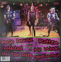 Image 2 of The Spiky Tops '' Pogo Drunx '' 10''