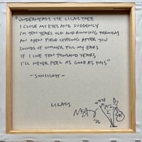 Image 2 of Lilacs Painting W/Sunlight Lyrics