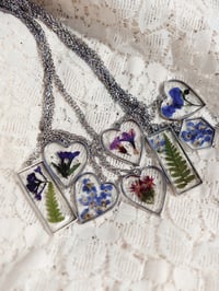 Image 1 of Pressed Flower Jewelry