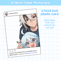 Image 1 of Arlefuri Clear Photocard