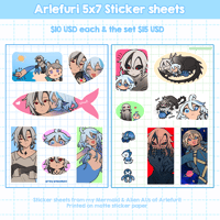 Image 1 of Arlefuri Sticker Sheets