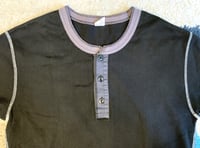 Image 2 of Pherrows heavy cotton henley shirt, size XL (fits M)
