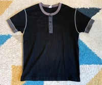 Image 1 of Pherrows heavy cotton henley shirt, size XL (fits M)