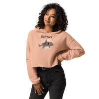 Image 2 of SHARK VIBES crop hoodie
