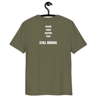 Image 8 of I'm Only Human Organic Cotton T-Shirt