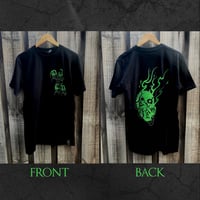 DVxGD - Burning Daruma/Skull Tee