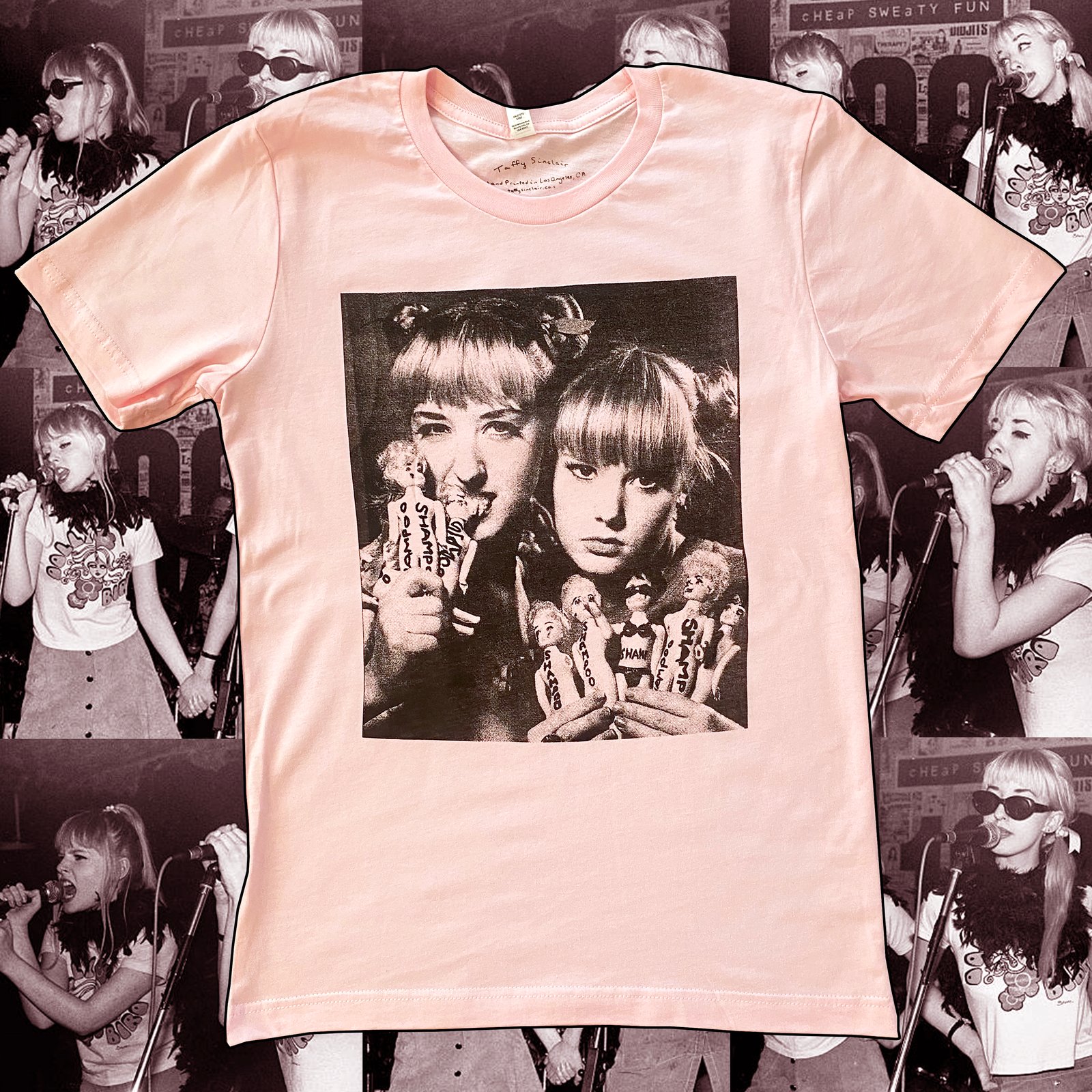 Shampoo t-shirt | Taffy Sinclair Prints