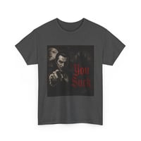 Image 3 of Vintage Vampire Horror Tee — "You Suck" Graphic T-Shirt