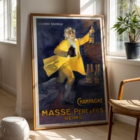 Image 1 of Champagne Massé Père & Fils – Vintage French Champagne Poster