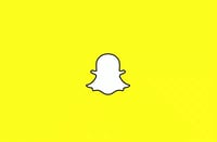 SNAPPCHATT YELLOW BAG