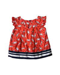 Image 2 of Janie and Jack Nautical Crab Top- 2T