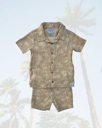 Image 1 of Free Planet Hawaiian Linen Blend Set-3T