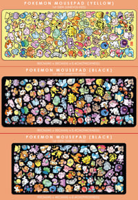 Pokemon 1st Gen Mousepad (PREORDER)