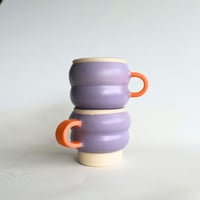 Image 2 of lilac bubble mug 