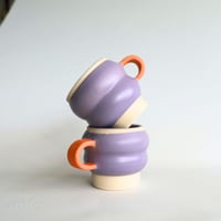 Image 1 of lilac bubble mug 