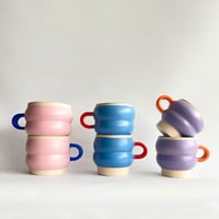 Image 5 of pink bubble mug 