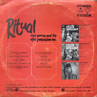 Image 2 of Nico Gomez And His Afro Percussion Inc. – Ritual (Omega International – Netherlands –  1971)
