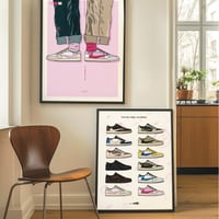 Image 3 of Sneaker Poster Travis Scott Jordan 1 Low Collection