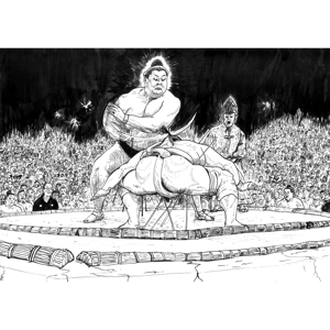 Image of Onosato vs Ura A3 art