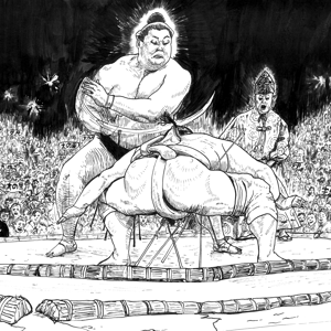 Image of Onosato vs Ura A3 art