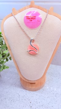 Pastel Pink Mother of Pearl Point Necklace