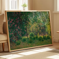 Image 1 of “Le Parc Monceau” by Claude Monet – Impressionist Garden Painting Print