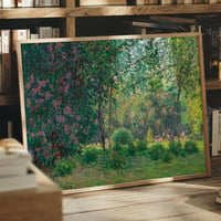 Image 4 of “Le Parc Monceau” by Claude Monet – Impressionist Garden Painting Print