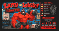 Image 3 of Larry the Lobster “Molten Fruit Fury for Legendary Beards” 🌋🥤💪