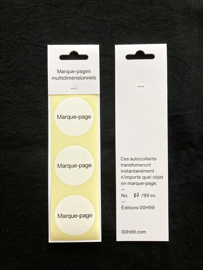 MARQUE-PAGES MULTIDIMENSIONNELS